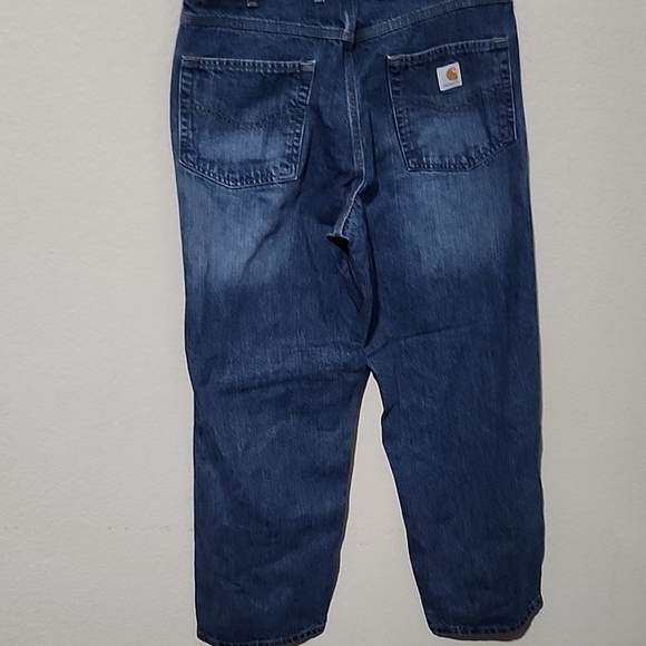 Carhartt Jeans Mens Loose Fit Jeans Size 36 X 32 - Picture 1 of 6
